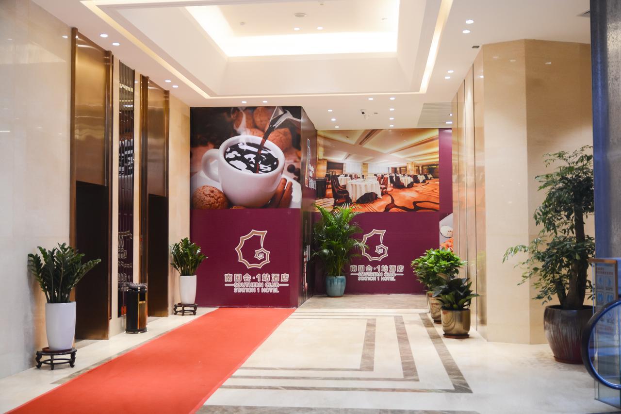 Southern-Club Station 1 Hotel-Free Canton Fair Shuttle Bus Buitenkant foto