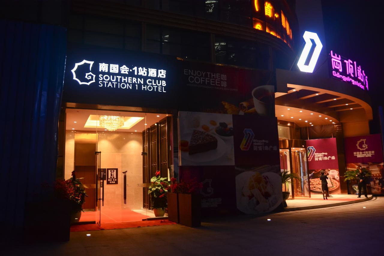 Southern-Club Station 1 Hotel-Free Canton Fair Shuttle Bus Buitenkant foto
