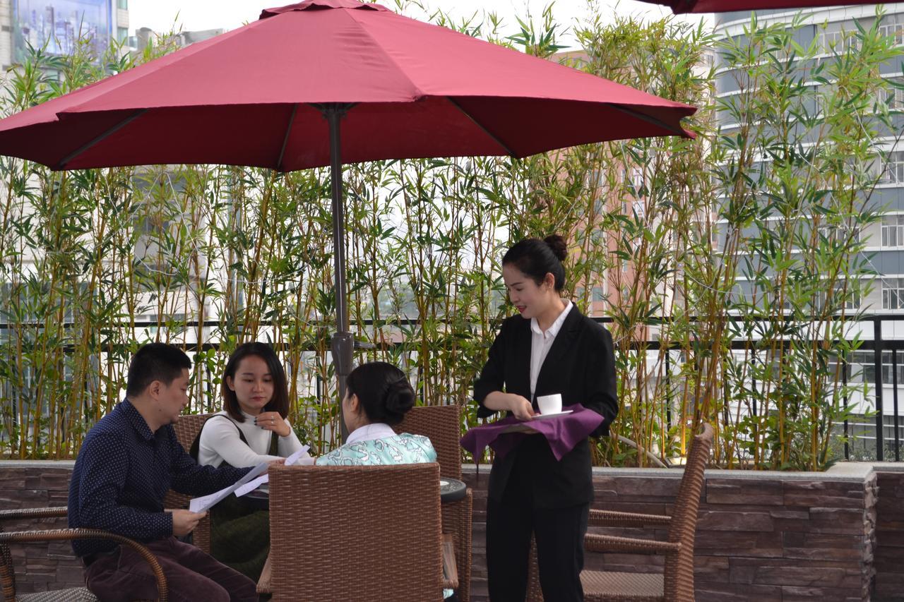 Southern-Club Station 1 Hotel-Free Canton Fair Shuttle Bus Buitenkant foto